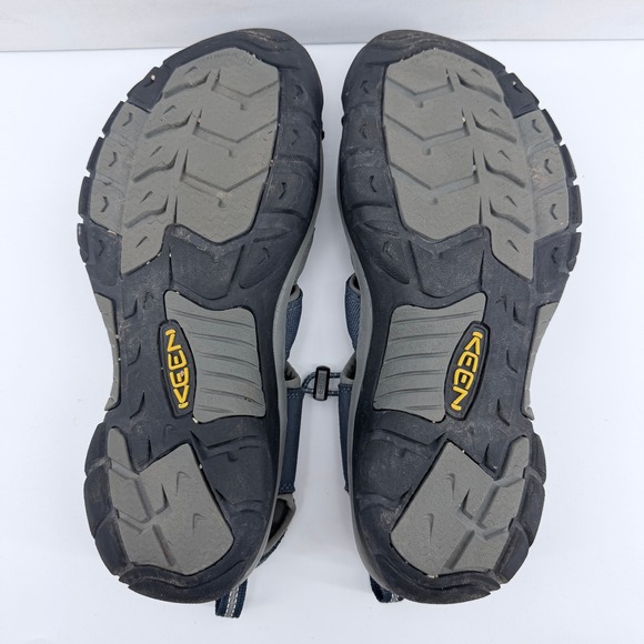 KEEN Newport H2 Mens Blue Grey Waterproof Hiking Sport Sandals 1012206 Size 11 - Picture 5 of 6